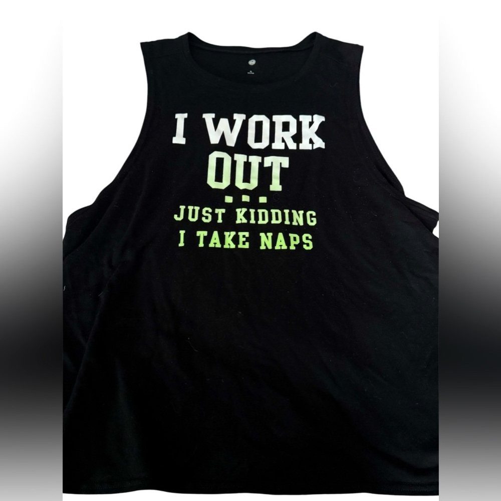 Women’s tank workout tank size xxl funny tank top (🤑Get 5 items for $20🤑)